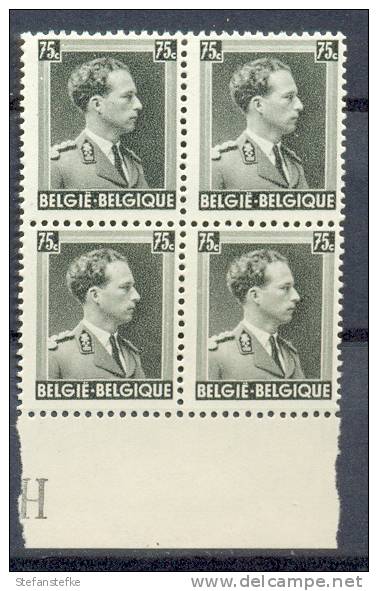 Belgie - Belgique Ocb Nr:  480  ** MNH (zie Scan) - 1936-1957 Open Collar