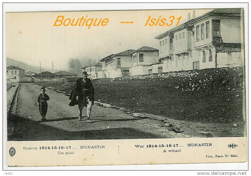 Macédoine - Guerre 1914-18 - RF22243 - Bitola - Monastir  - Un Quai  - état - Macédoine Du Nord