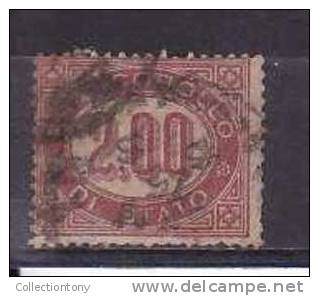 1875 - REGNO D'ITALIA - VITT. EM. II - SERVIZIO - N. 6 - USATO - VAL. CAT. 70.00€ - Officials