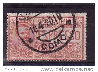 1903 - REGNO D'ITALIA - VITT. EM. III - ESPRESSO - N. 1 - USATO - VAL. CAT. 1.50€ - Storia Postale