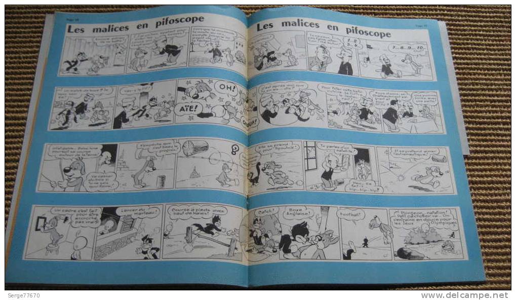 Les Aventures De Pif Le Chien N° 38 D'avril 1961 Humanité Arnal Vaillant Gadget Placid Muzo Arthur - Pif - Autres