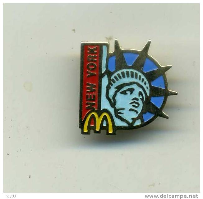 - PIN´S McDONALD'S NEW YORK EDITE PAR ARTHUS BERTRAND - Arthus Bertrand