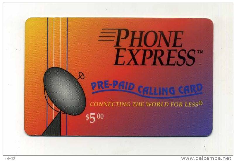 - TELECARTE USA . PHONE ESPRESS - Other & Unclassified