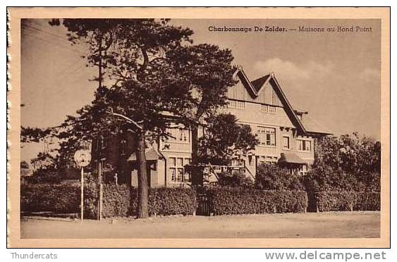 HEUSDEN ZOLDER CHARBONNAGE DE ZOLDER ** MAISONS AU ROND POINT - Heusden-Zolder