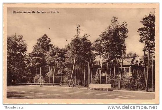 HEUSDEN ZOLDER CHARBONNAGE DE ZOLDER ** TENNIS - Heusden-Zolder