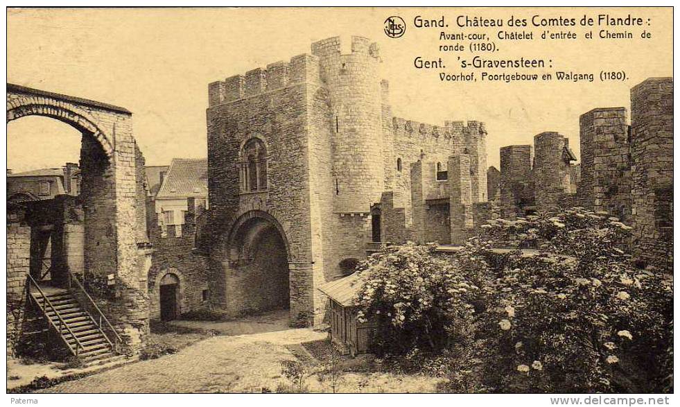 3513   Postal , GENT 1922, Chanteau Gravensteen  Post Card - Storia Postale
