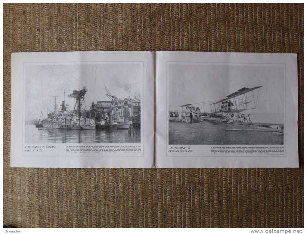 ALBUM - NELSON´S PORTFOLIO OF WAR PICTURES - 6th MARCH 1915 - PART IX - THE NAVIES OF FRANCE, RUSSIA, GERMANY .... - Barcos