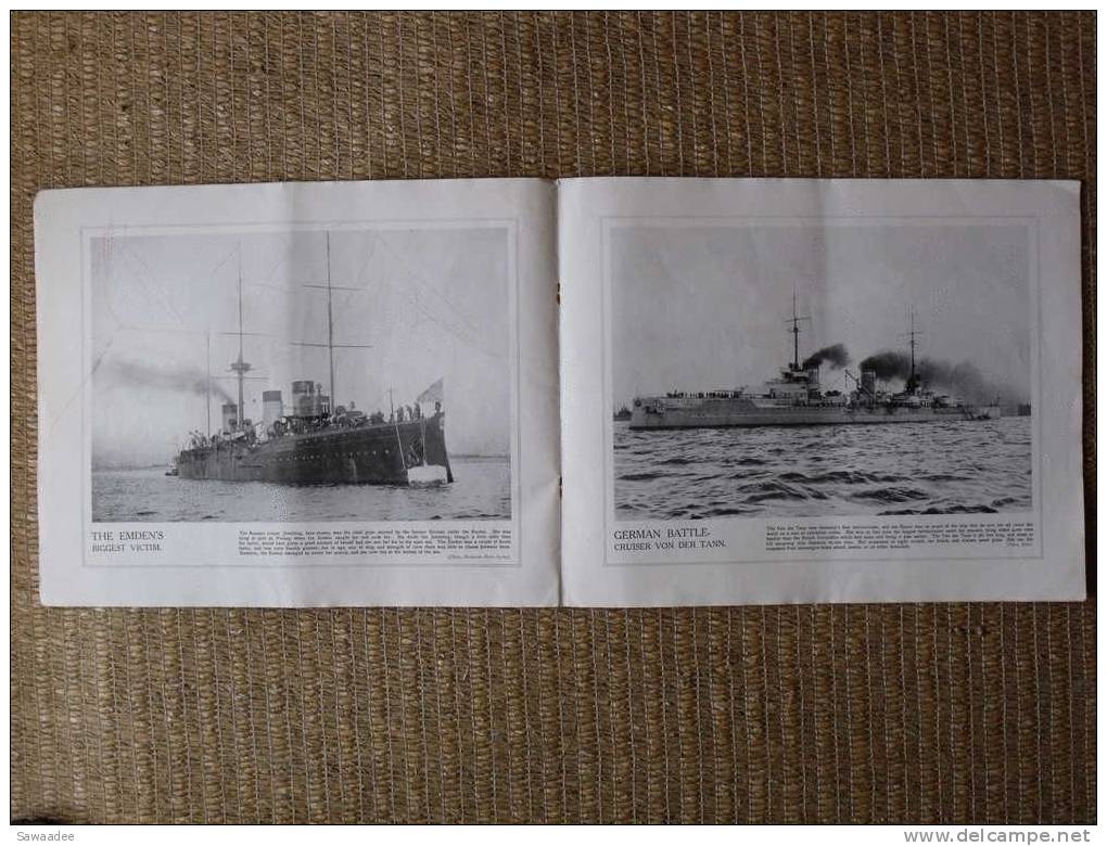 ALBUM - NELSON´S PORTFOLIO OF WAR PICTURES - 6th MARCH 1915 - PART IX - THE NAVIES OF FRANCE, RUSSIA, GERMANY .... - Barcos