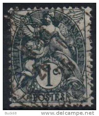 FRANCE 107 (o) Type Blanc #4 - 1900-29 Blanc