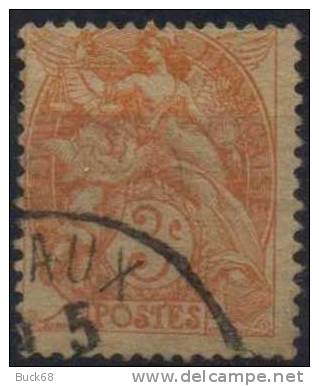 FRANCE 109 (o) Type Blanc #8 - 1900-29 Blanc