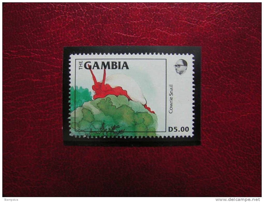 == Gambia  ,  Meerstiere Blockmarke 12   548   ** MNH  Michel €  7,50 - Gambie (1965-...)