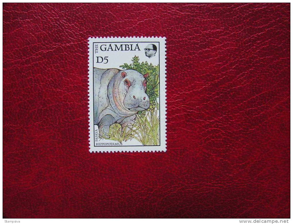 == Gambia  ,  Tiere 745  ** MNH  Michel €  2,00 - Collections, Lots & Séries