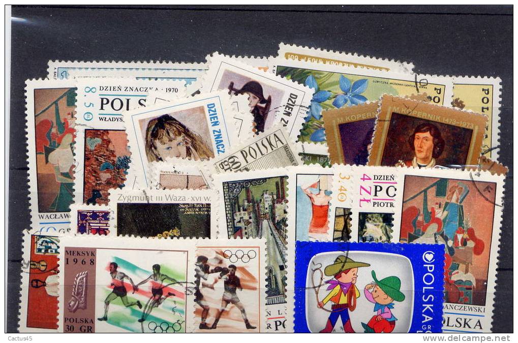 Pologne Lot  1 50tp Differents Themes - Colecciones