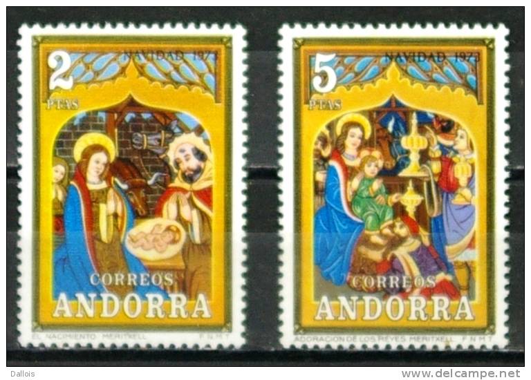 Andorre - 1973 - Retables - Altar Panels - Neufs - Religion
