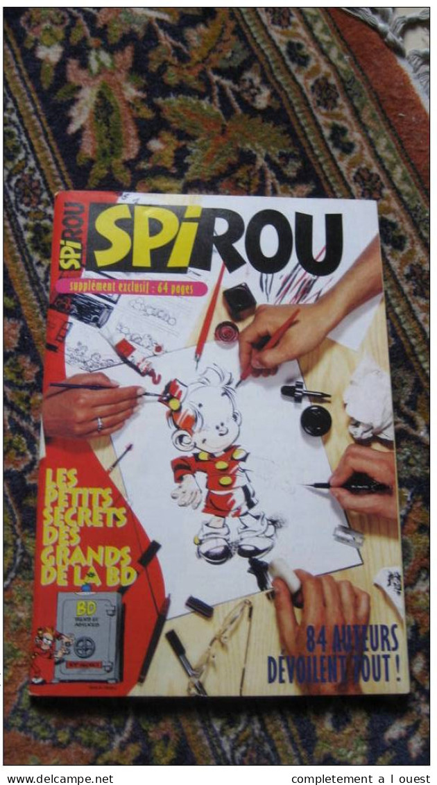 SPIROU 3058 Spirouvision Lunettes 3 D Relief Vision - Spirou Magazine