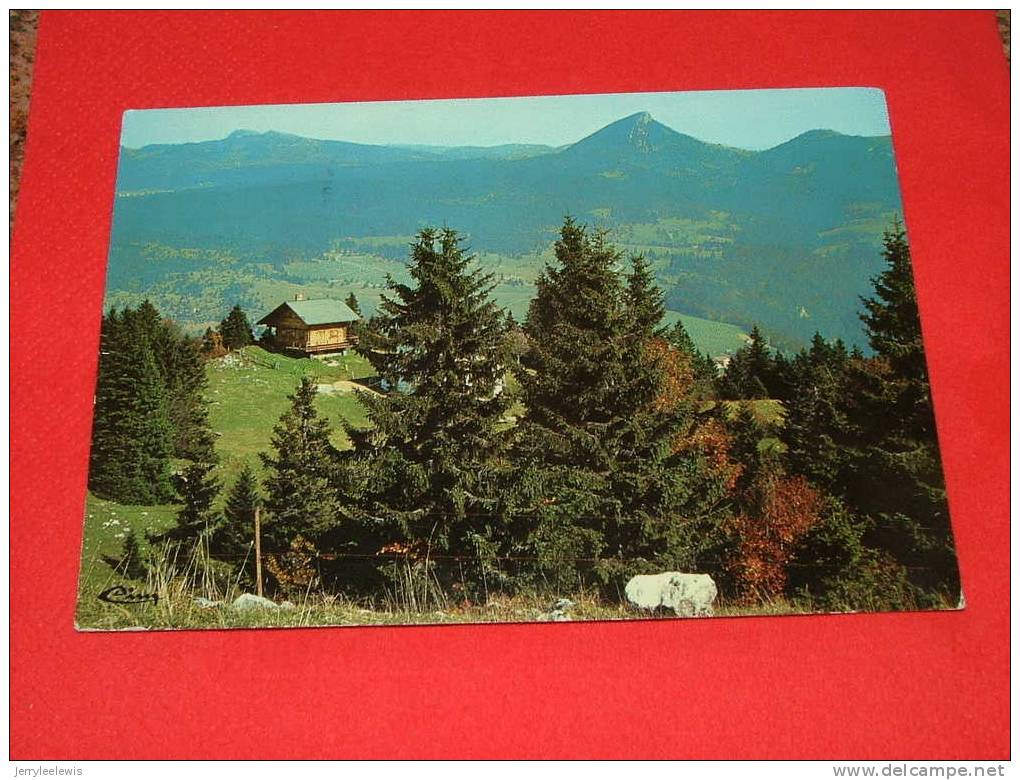 L´Aiguille De Baulmes Et Le Chasseron De Puis Le Mont D´Or - Franche-Comté