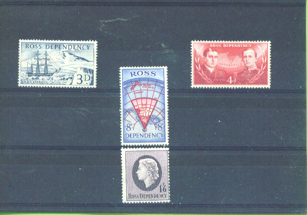 ROSS DEPENDENCY - 1957 Issue UM - Unused Stamps