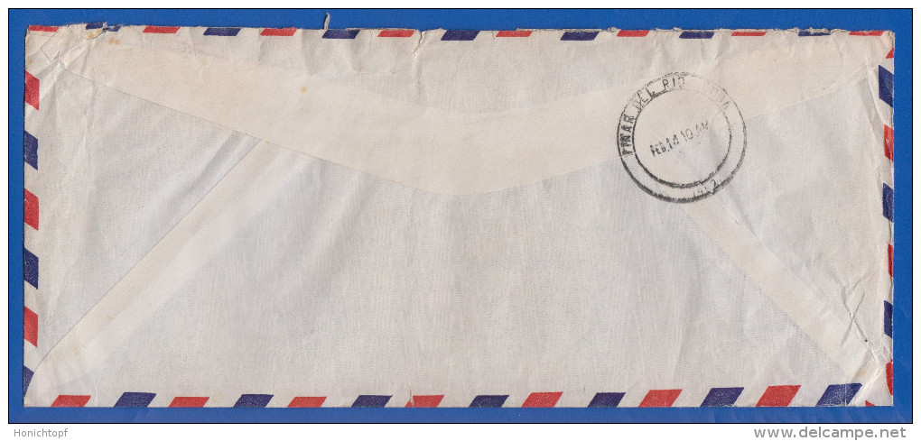 Cuba; 1962; Cover; Coreo Aereo; Via Air Mail - Poste Aérienne