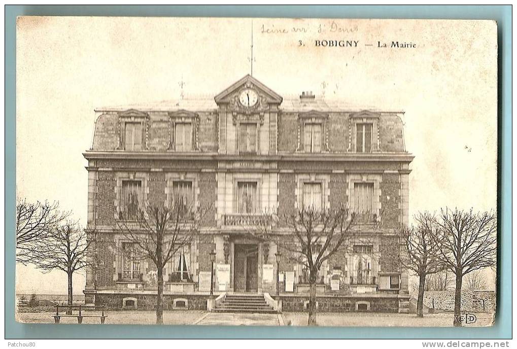 93 -- BOBIGNY ---  La Mairie ---   ( à Voir !!) ---   R10164 - Bobigny