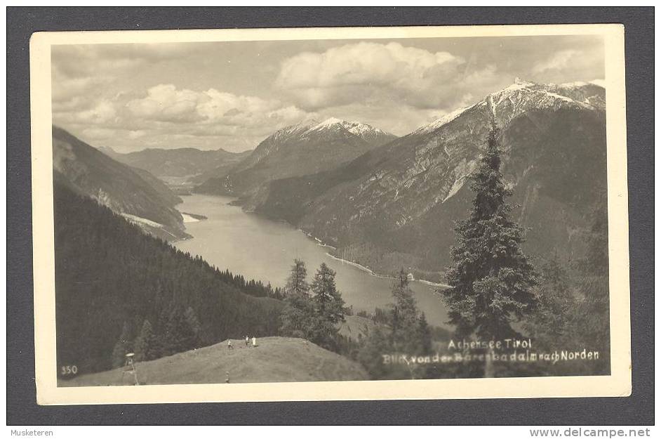 Austria Achensee Tirol Blick Von Der Borenbadalm Nach Norden Echt Real Photo Véritable - Achenseeorte