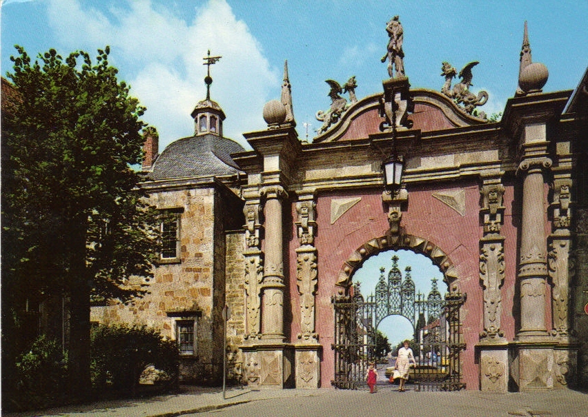 CPM De Bückeburg   Entrée Du Château Schlosstor - Bueckeburg
