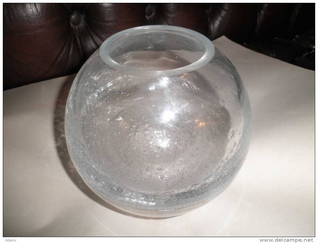 BEAU VASE VERRE SOUFFLE - Vidrio & Cristal