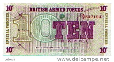 BRITISH ARMED FORCES - 10 New Pence - Altri & Non Classificati