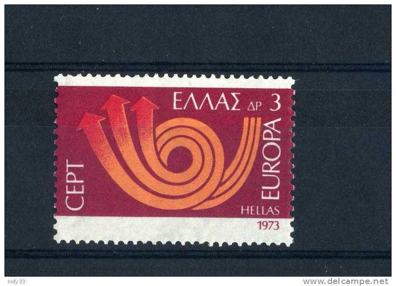 - GRECE . TIMBRE EUROPA 1973 . NEUF SANS CHARNIERE - 1973