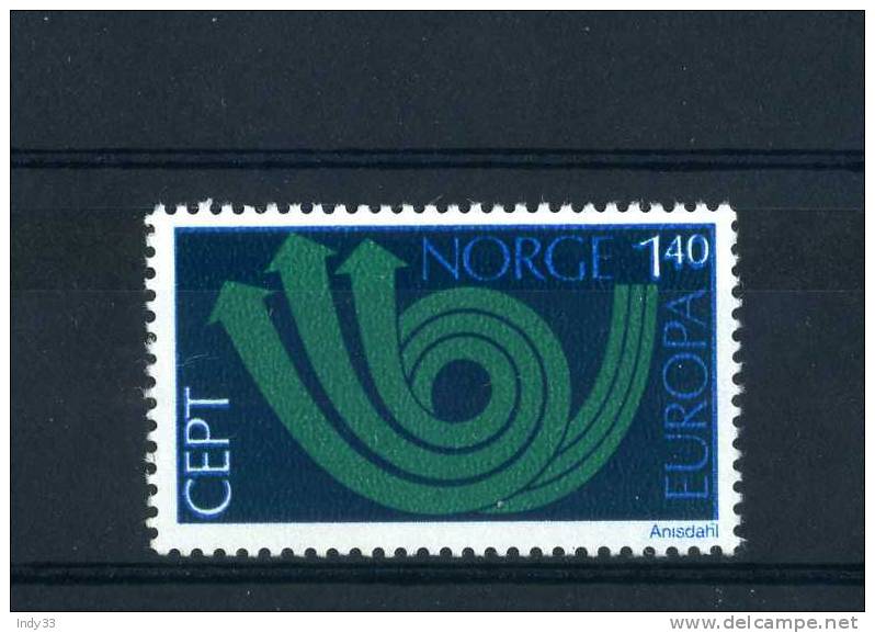 - NORVEGE . TIMBRE EUROPA 1973 . NEUF SANS CHARNIERE - 1973