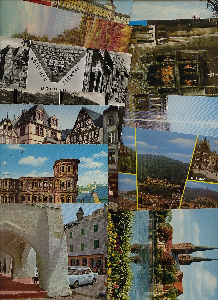 [P001] GERMANY DEUTSCHLAND X 22 POSTCARDS - MANY TOPICS TOURISM CATHEDRALS CASTLES MONUMENTS - Collections & Lots