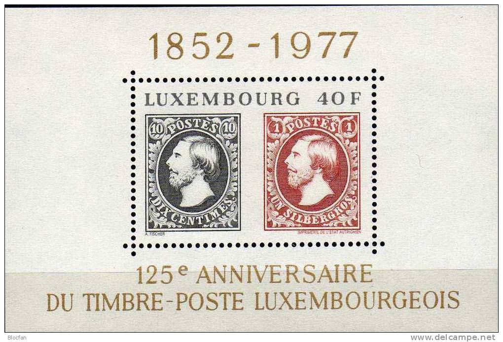 Set Jubiläen In Luxemburg Block 10,12,13 Plus 15 ** 22€ Bloques Hojitas Topic Blocs M/s Philatelic Sheets Bf Luxembourg - Vrac (min 1000 Timbres)