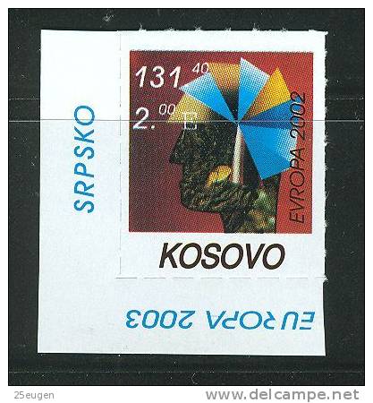 KOSOVO 2003 EUROPA CEPT  STAMP+ MS  MNH - Kosovo