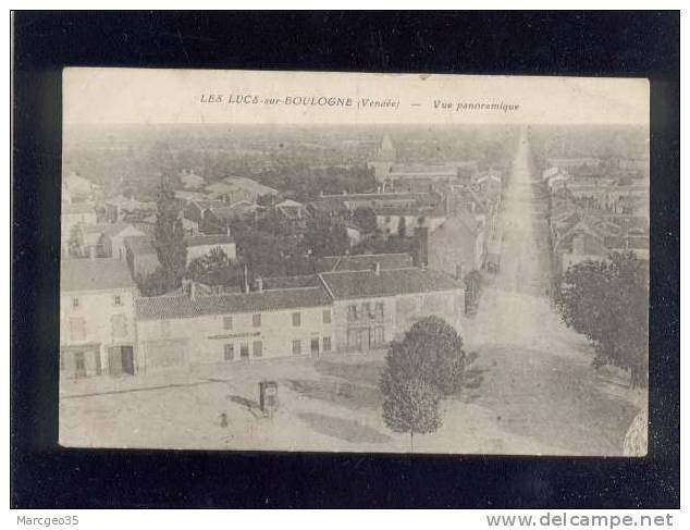 Les Lucs Sur Boulogne Vue Panoramique édit.moreau - Les Lucs Sur Boulogne