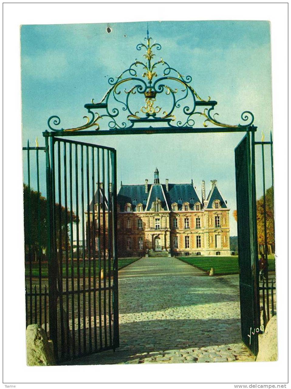 92 - Facade Du Chateau De Sceaux - Sceaux