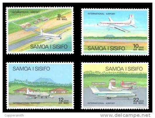 (006) Samoa  Planes / Flight / Avions / Flugzeuge  ** / Mnh  Michel 280-83 - Samoa