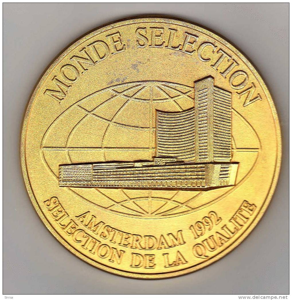 Medal / 31st World Mondial Of Bier / Gold Medal For Beer Quality / 31 Eme Selection Mondiale / Medaille D`OR - Andere & Zonder Classificatie