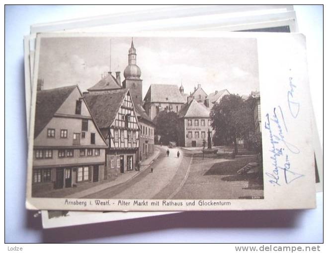 Duitsland Deutschland Allemagne Arnsberg Alter Markt - Arnsberg