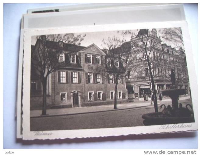 Duitsland Deutschland Allemagne DDR Thüringen Weimar Schillerhaus - Weimar