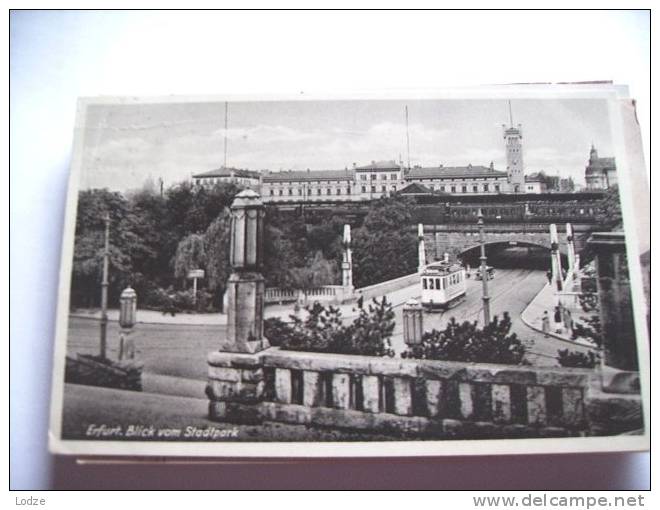 Duitsland Deutschland Allemagne DDR Thüringen Erfurt Stadtpark Und Umgebung - Erfurt