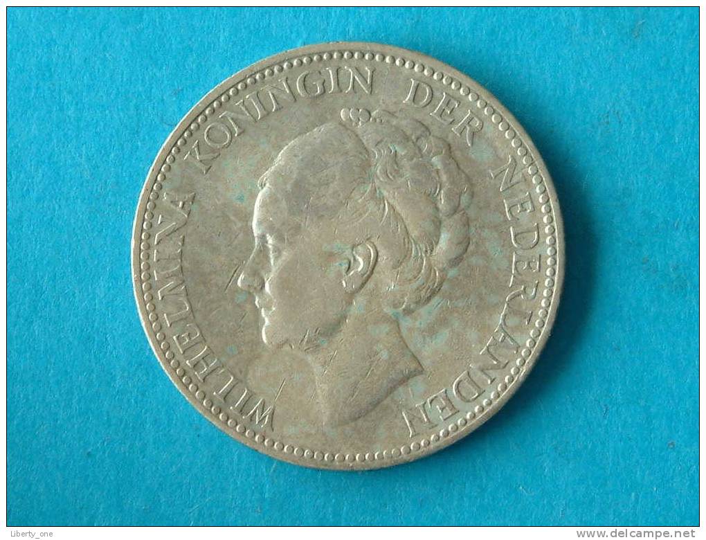 1922 - 1 GULDEN / KM 161.1 ( Silver Uncleaned Coin - For Grade, Please See Photo ) ! - Monnaies D'or Et D'argent