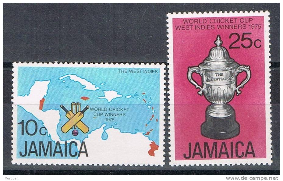 Lupa 1115 . JAMAICA, Copa 1972, Cricket Serie ** - Cricket