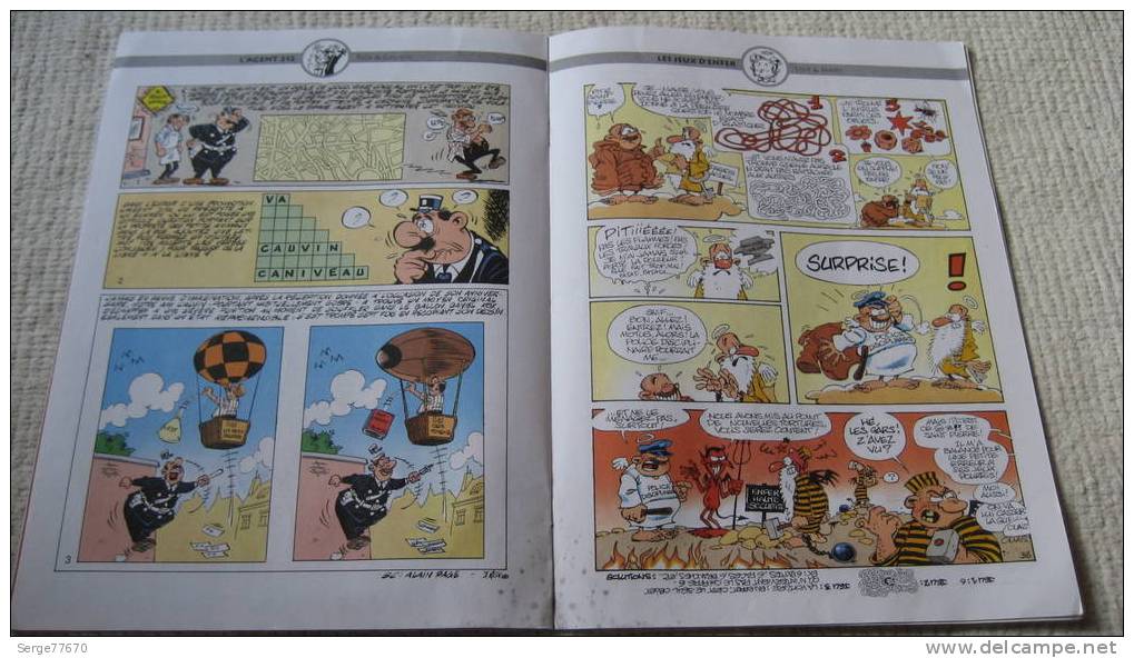 TOME JANRY JOUE AVEC LE PETIT SPIROU KLEINE ROBBE ROBBEDOES ALBUM JEUX - Petit Spirou, Le