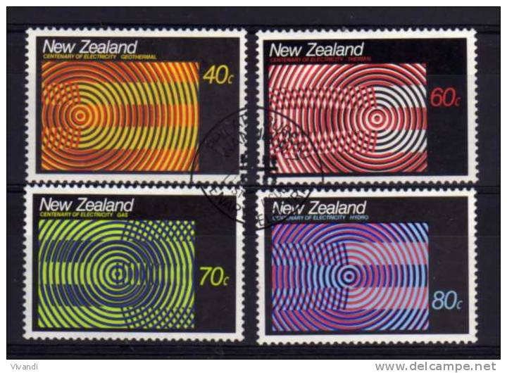 New Zealand - 1988 - Centenary Of Electricity - Used - Gebraucht