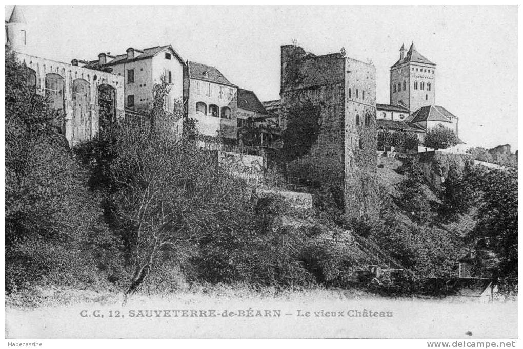 64 Sauveterre De Bearn Le Vieux Chateau - Sauveterre De Bearn