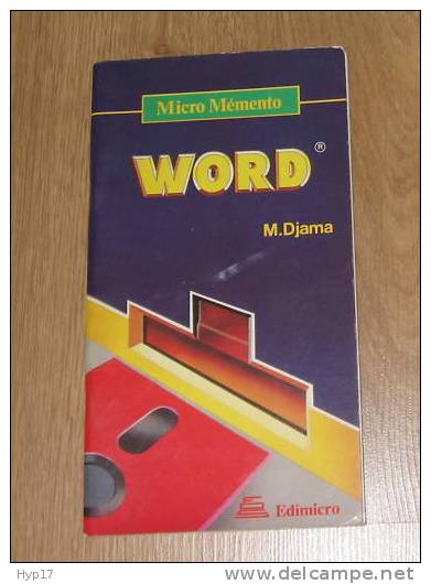 Microsoft WORD V 3 Et 4 - Micro Mémento - Informatique