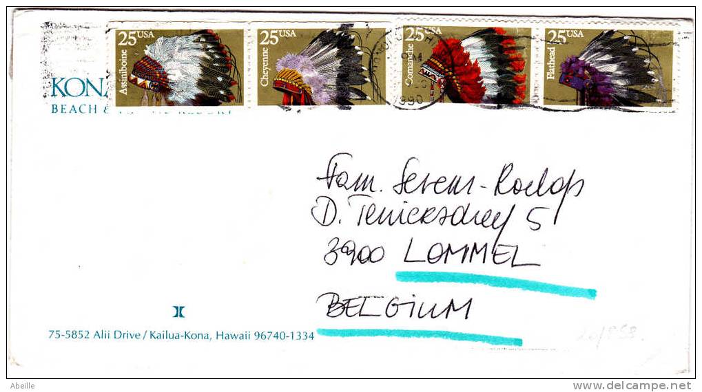 20/858   LETTRE   USA - Indianer