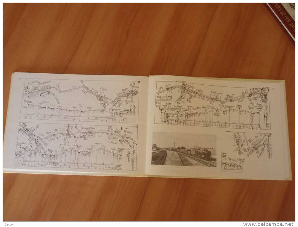 Superbe Livre De Lille à Paris  A PERDRE à VAPEUR Une Ville Et Des Trains SNCF - Ferrocarril & Tranvías