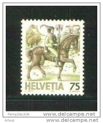 SUISSE.1989.LOT. EUROPA+ LE TRANSPORT POSTAL .(YVERT N° 1313 ET 1323-24) - Nuevos