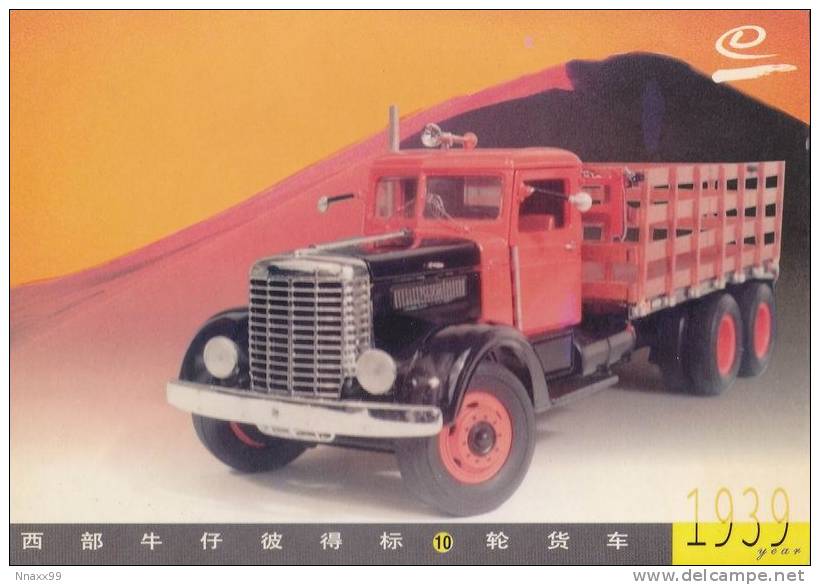 Motor Car - Model Of Peterbilt Truck Western Cowboy, USA, 1939 - Trucks, Vans &  Lorries