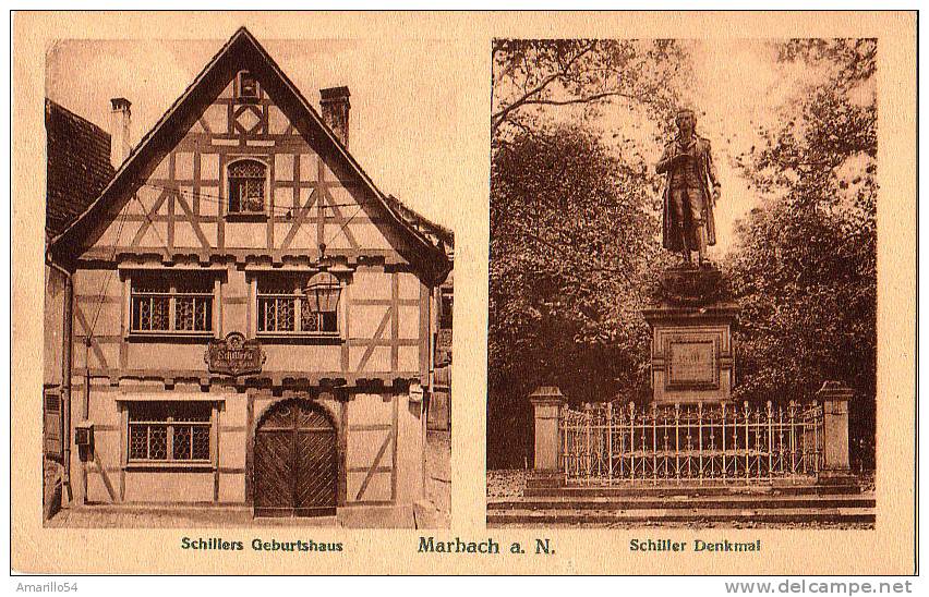 Marbach Am Neckar Um 1910 - Marbach